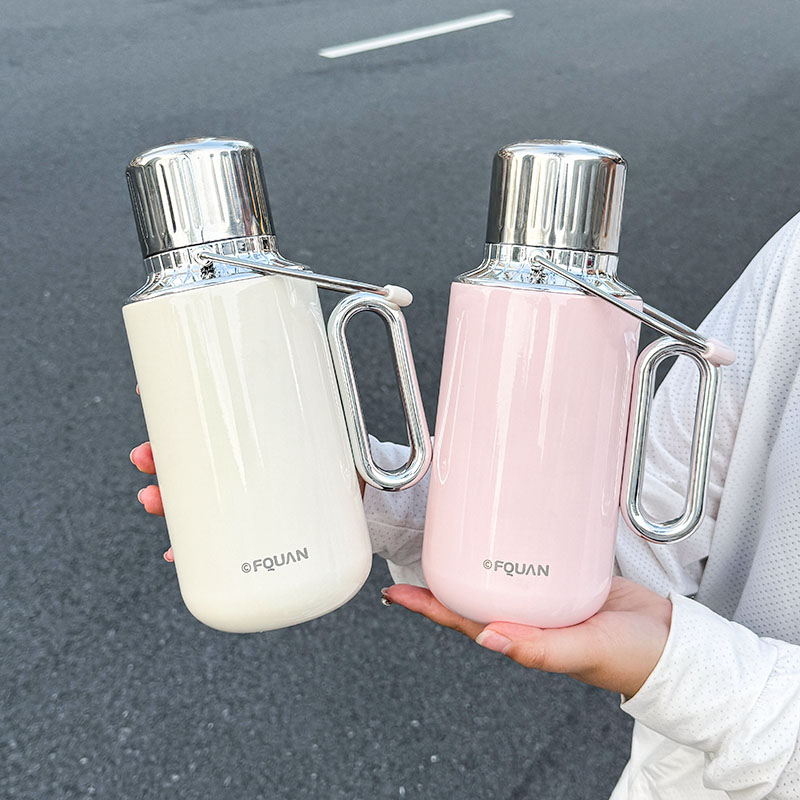 Portable Bottle Warmer - 1pc Stainless Steel Hot & Cold