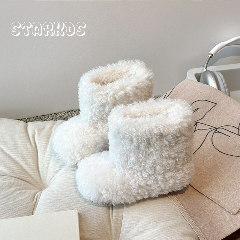 Baby Product Brand - Luxury Thick Teddy Fur Boots Baby