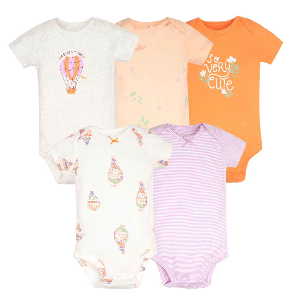 5pcs/lot Baby Bodysuit Fashion - đánh giá và giá Baby Products Essential
