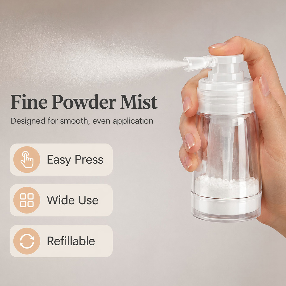 140ml Press-Type Dry Powder Sp - đánh giá và giá Baby Products Distributor