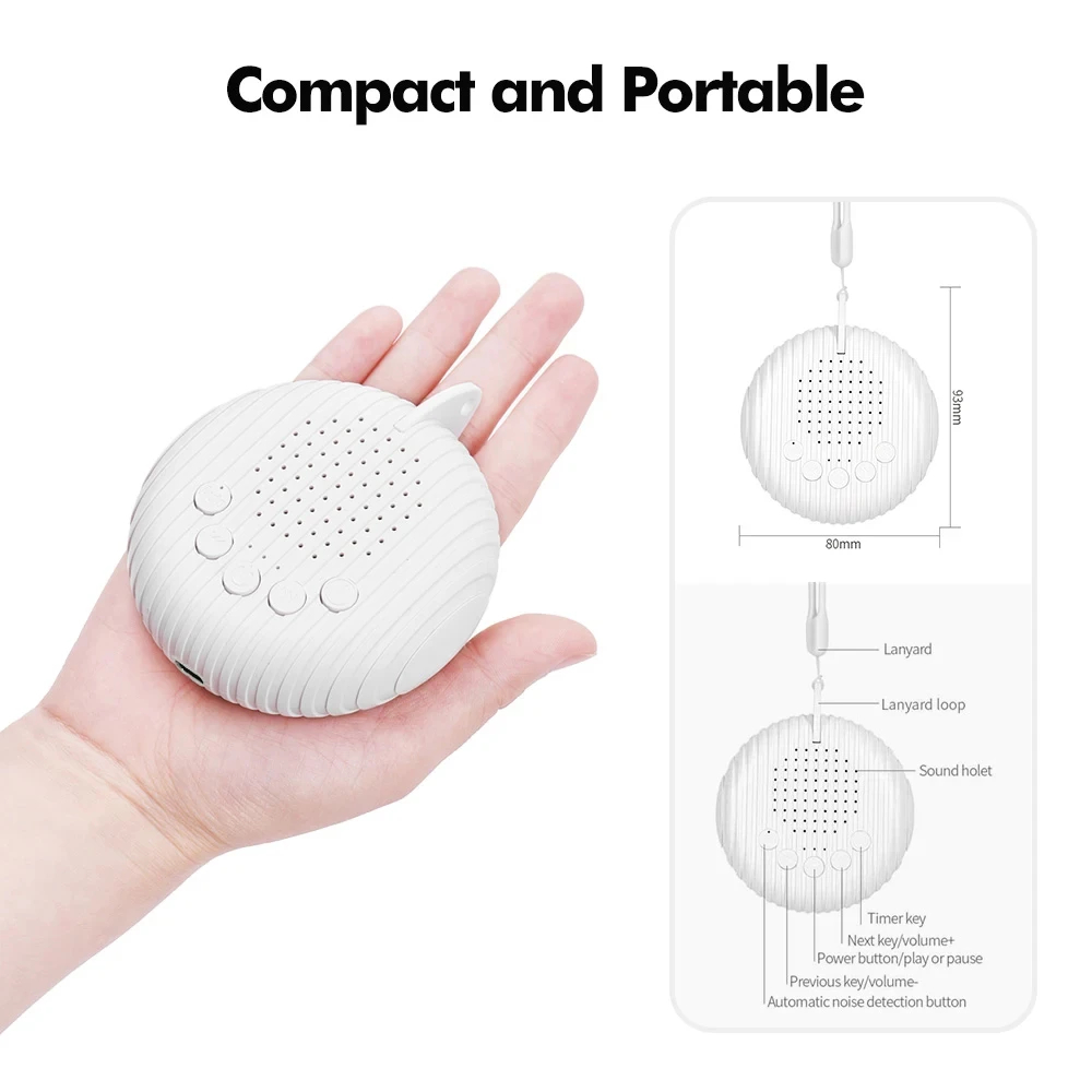 New White Noise Sound Machine  - đánh giá và giá White Noise Machine Baby