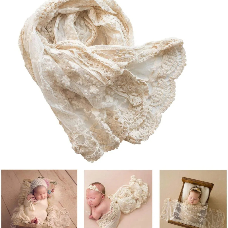 Newborn Photography Prop Lace  - đánh giá và giá Baby Products Photoshoot