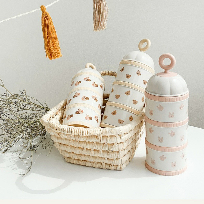 Cute Bear Milk Powder Box Baby - đánh giá và giá Baby Products Distributor