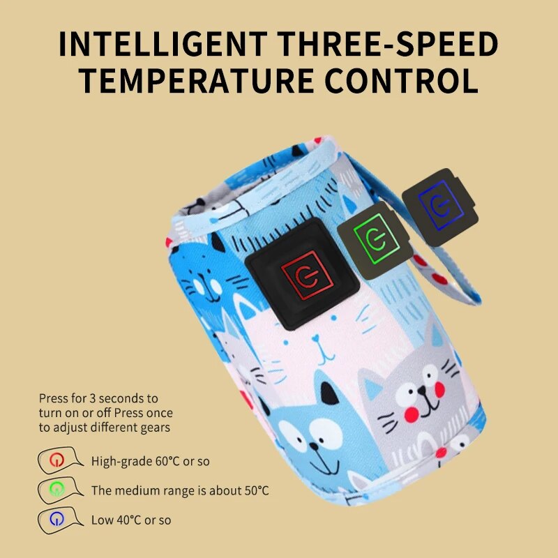 1 PCS USB Milk Warmer Constant - đánh giá và giá Portable Bottle Warmer